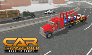 Car Transporter Trailer Truck screenshot 0