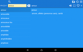 French Italian Dictionary Free screenshot 0