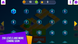 Bloxorz - Brain Game screenshot 2