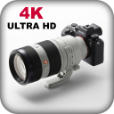 HD Camera : DSLR Ultra 4K HD Camera Icon