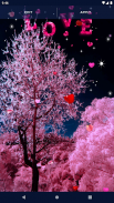 Love Hearts Live HD Wallpaper screenshot 2