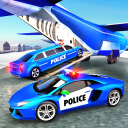 Grand Police Vehicle  Airplane Icon