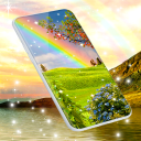 Rainbow Nature Live Wallpaper