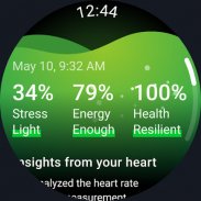 Welltory — 心電圖心臟監護儀和心率變異性壓力測試 screenshot 0