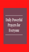 Daily Powerful Prayers for Everyone screenshot 0