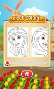 Colorir princesa jogo screenshot 5