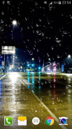 Stadt Regen Live Wallpaper PRO screenshot 0