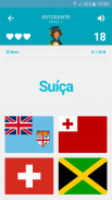 Bandeiras e Capitais do Mundo Quiz screenshot 2