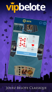 VIP Belote - Jeu de cartes screenshot 1