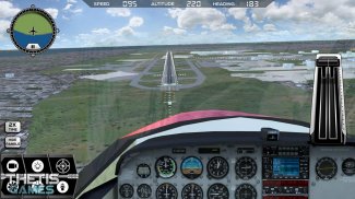 Flight Simulator 2017 FlyWings Free screenshot 0