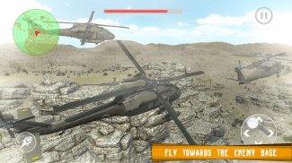 Apache Helicopter Air Fighter -Moderne Heli Attack screenshot 1