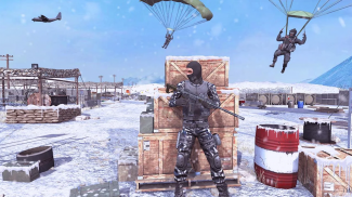Askar Musim Sejuk: Permainan menembak tentera screenshot 1