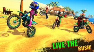 Beach Bike Stunts Ramp Bike Racing Game screenshot 0