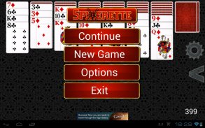 Spiderette Solitaire HD screenshot 6