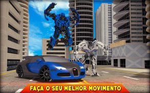 Carro Robô Transformação 19: Cavalo Robô Jogos screenshot 0