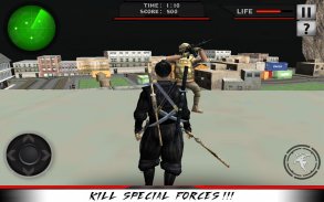 City Ninja Assassin Warrior 3D screenshot 0