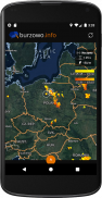 Burzowo.info - Lightning map screenshot 2