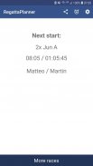 Rowing Regatta Planner screenshot 4