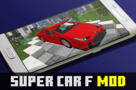 Super car f mod for mcpe screenshot 2