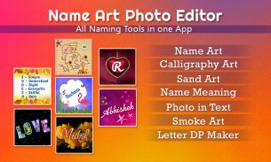 Name Art Photo Editing App screenshot 0