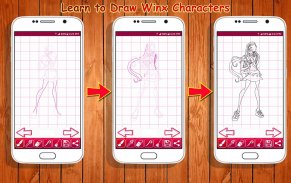 Learn to Draw Winx screenshot 1