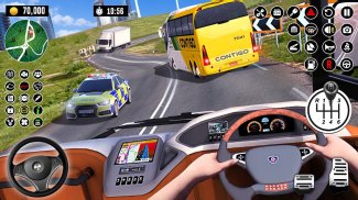 Autobús Conduciendo Juegos 3D screenshot 0