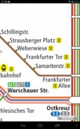 Berlin Metro (U-Bahn) Map 2024 screenshot 2