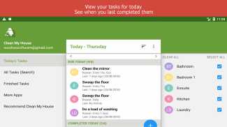 Clean My House – Chore To Do List, Task Scheduler screenshot 8