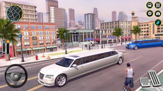 City Taxi Limousine Car Games screenshot 0