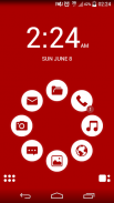 Basic Red Theme for Smart Laun screenshot 0