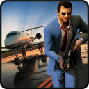 Presidente avião seqüestro agente secreto FPS jogo Icon