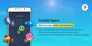 Parallel Space Lite－Dual App screenshot 0