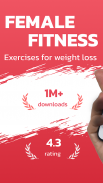 Female fitness - women workout for weight loss screenshot 5