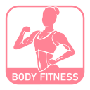 Body Fitness-Free Fitness App For Women Icon