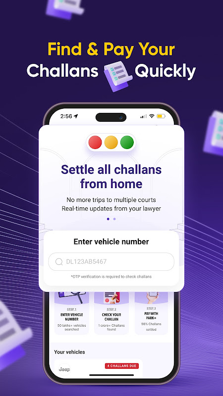 Park+ Car Loan, FASTag, Money