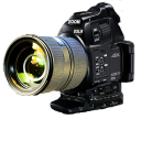 DSLR Zoom Camera Icon