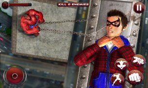 飞行 蜘蛛 男孩： 超级英雄 培训学院 游戏 screenshot 2