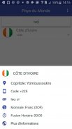 Code des pays du Monde screenshot 0