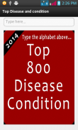 Top 800 Disease Condition screenshot 0