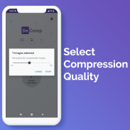 DeComp - Compress Photos screenshot 0
