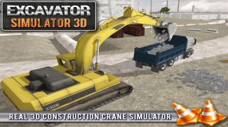 Excavadora Crane Simulador 3D screenshot 10