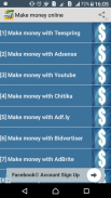 Make money online tutorial screenshot 0