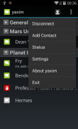 yaxim - XMPP/Jabber client screenshot 2