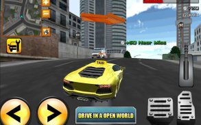 पागल चालक टैक्सी ड्यूटी 3D screenshot 10