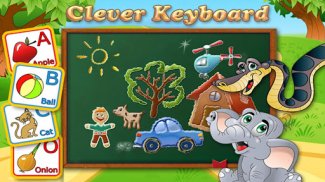 Clever Keyboard: ABC Learning screenshot 7