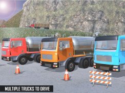 Oil Tanker Transporter Truck Driving Games screenshot 23