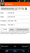 WiFi Settings (dns,ip,gateway) screenshot 1