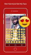 Men Boys Hairstyle Set My Face screenshot 5