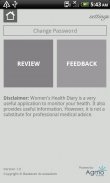 Women's Health Diary screenshot 6