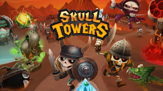 Skull Towers - Game offline terbaik screenshot 0